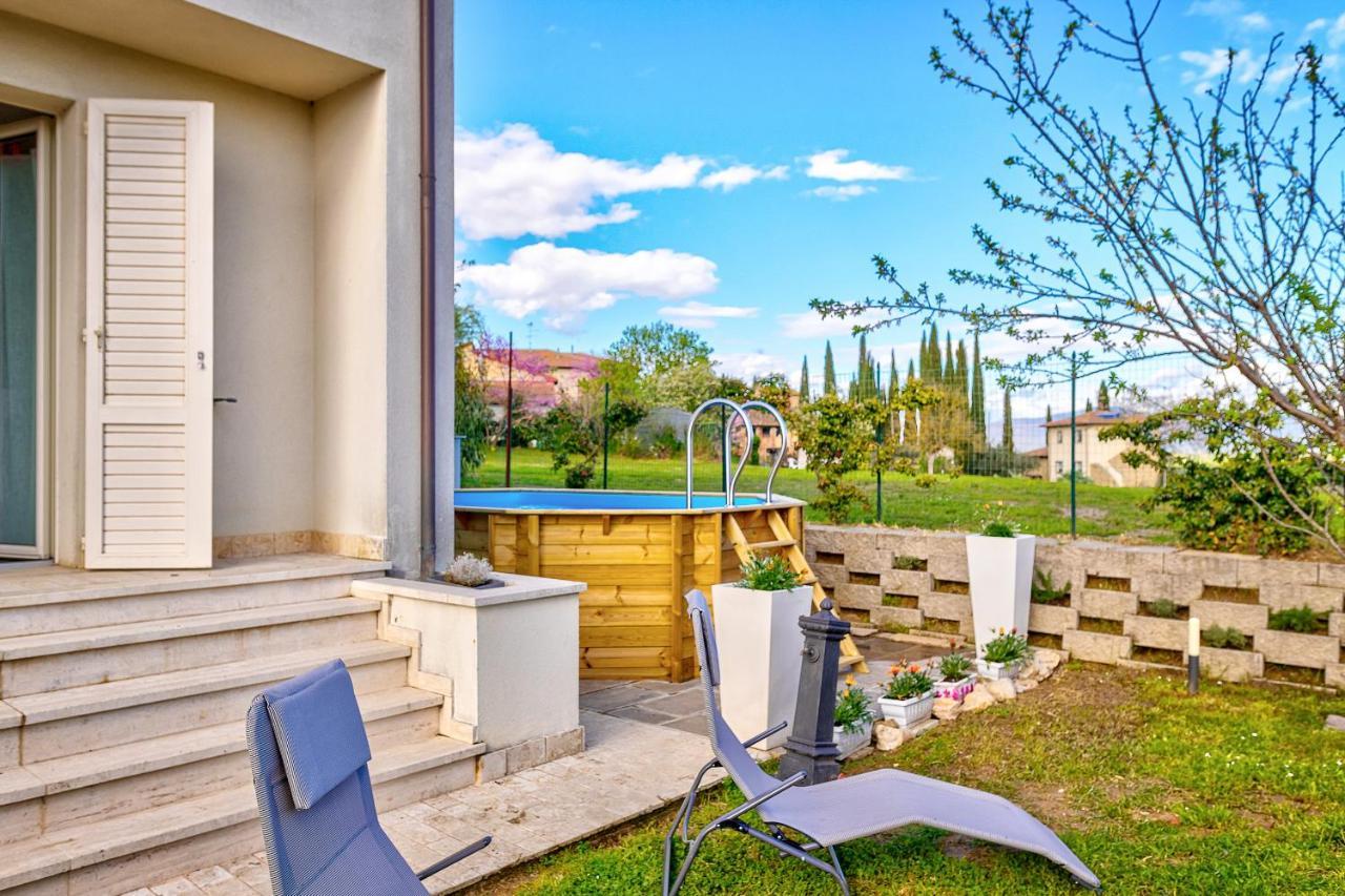 Villa Il Poggino - Modern House Foiano Della Chiana Bagian luar foto